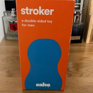 Cake Stroker Double-Sided Toy in Orange and Blue